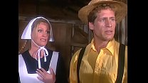 Prudish and technologically impaired Amish daughters found camcoder with tape where young blonde Melissa West had been shot in dirty movie